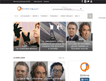 Tablet Screenshot of el-informe.com